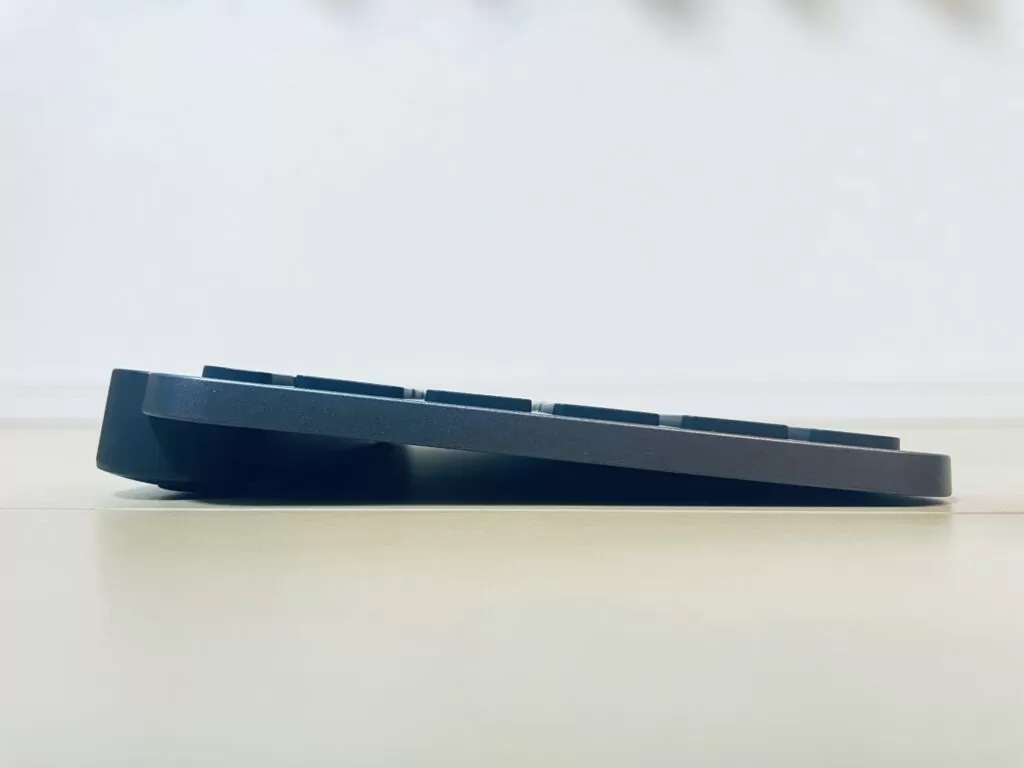 横からのキーボード