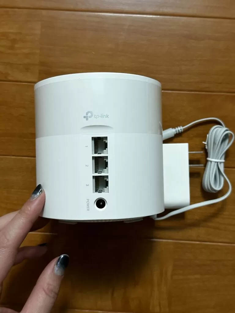 tp-link deco v50 の裏側